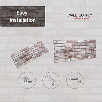 Wall!Supply 3D Wall Panels – Faux Brick, Bedroom & Office – Easy DIY - Image 7