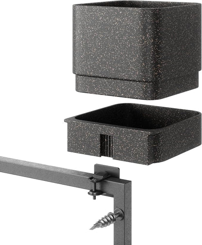 Umbra Cubiko Wall Planter with 4 Lightweight and Durable Pots - Image 11
