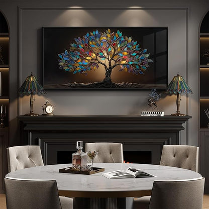 Large Framed Tree of Life Wall Art - Image 3