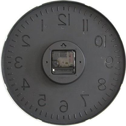 HZDHCLH Grey Wall Clock 12 Inch Silent Non Ticking Clock - Image 6