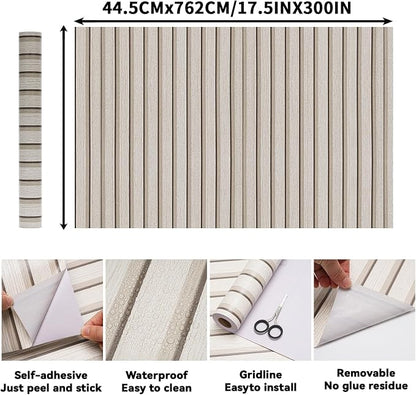 Wood Slat Wallpaper - Image 2