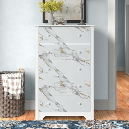 Abyssaly Marble Contact Paper for Countertops Gold Grey White Marble Peel and - Image 9