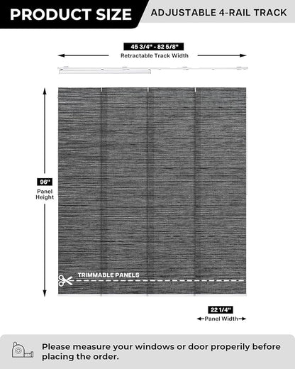 Lazblinds Adjustable Vertical Blinds - Image 2