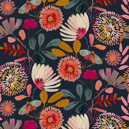 Floral Wallpaper Peel and Stick Boho Wall Paper Removable Waterproof by Unknown