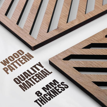 qmmp Modern Wooden Wall Sculptures - Image 6