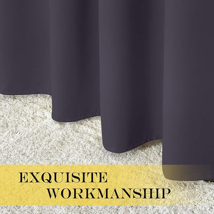 NICETOWN Blackout Curtains 54 Inches Long, Thermal Insulated Room Darkening - Image 6