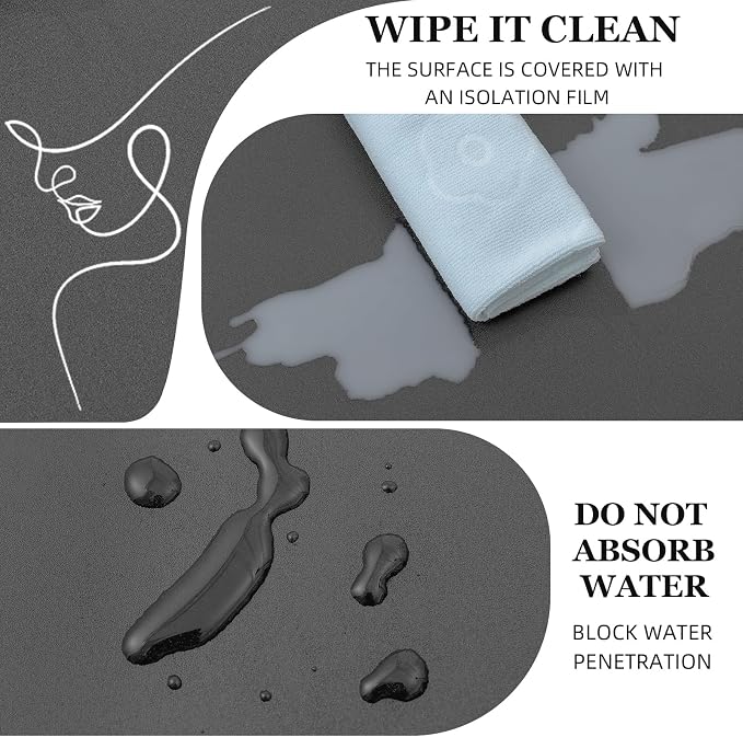 Grey Wallpaper Self Adhesive Peel and Stick Wall Pattern - Image 3