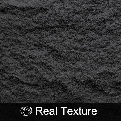 KASARO PU 3D Faux Stone Wall Panels, Cement Texture Accent - Image 2