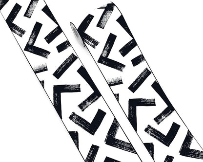 FLFK Black and White Design Wallpaper Border by FLFK