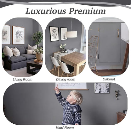 Dimoon 17.7''x118'' Peel and Stick Wallpaper Grey Contact Paper - Image 8