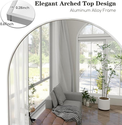 Prywot Full Length Mirror, Modern Full Body Mirrors - Image 8