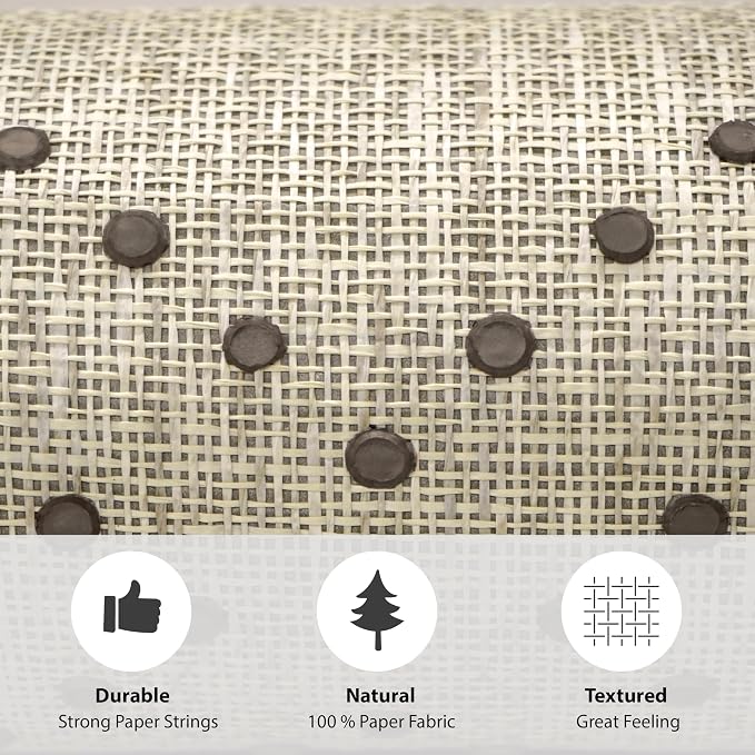 Ansehan Hand-Crafted Wallcovering HA3002 Droplets 36" W x8 Yard L Textured - Image 6