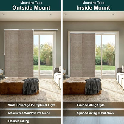 CHICOLOGY Panel Track Vertical Blinds - Image 6