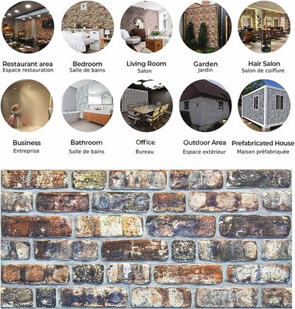 Dundee Deco 3D Wall Panels Faux Brick - Image 6