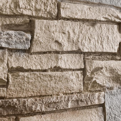 Faux Stone Wall Panels 2-Pack PU Stone Veneer Siding, Mortarless Faux Rock - Image 3