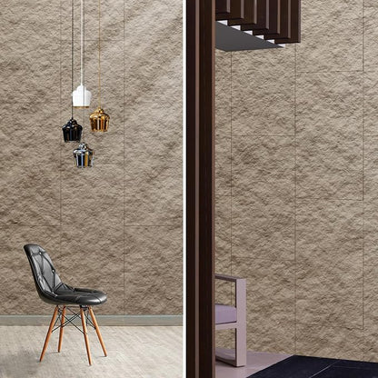 KASARO PU 3D Faux Stone Wall Panels, Cement Texture Accent - Image 3