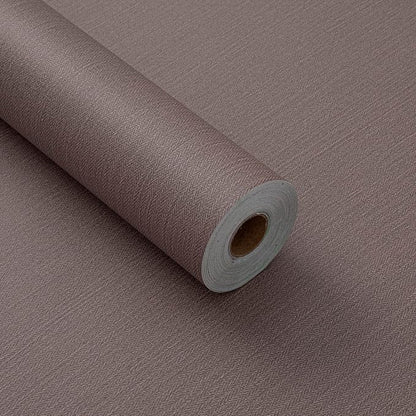 Haimin Fabric Wallpaper Textured Contact Paper Peel and Stick Faux Linen Wall - Image 4