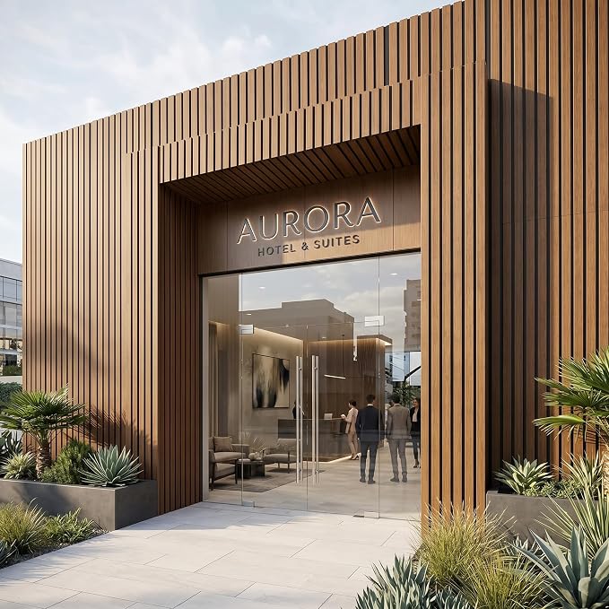 From Plain to Beautiful in Hours WPC Exterior Wall Slat Panels Waterproof - Image 9