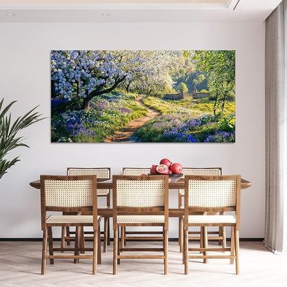 Large Canvas Wall Art Decor Large Modern Green Wall Art - Image 6