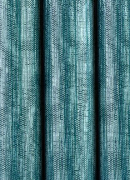 NuWallpaper Steel Blue Grassweave Peel & Stick Wallpaper - Image 11