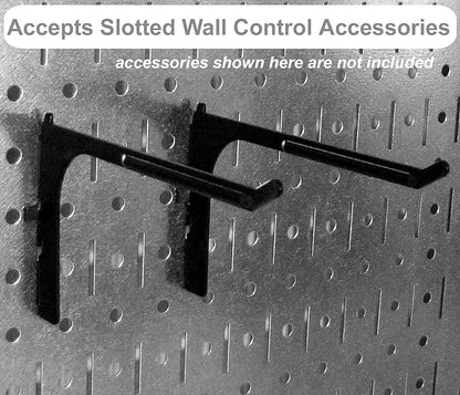 Wall Control 30-P-3232OR Orange Metal Pegboard Pack - Image 3