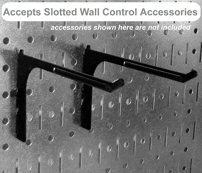 Wall Control 30-P-3232BU Blue Metal Pegboard Pack - Image 4
