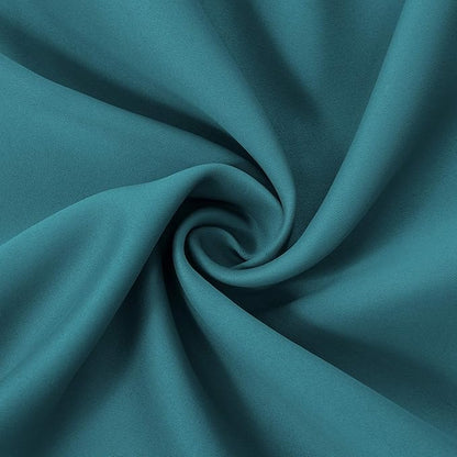 LEMOMO Sea Teal Thermal Blackout Curtains/42 x 84 Inch/Set of 2 Panels Room - Image 5