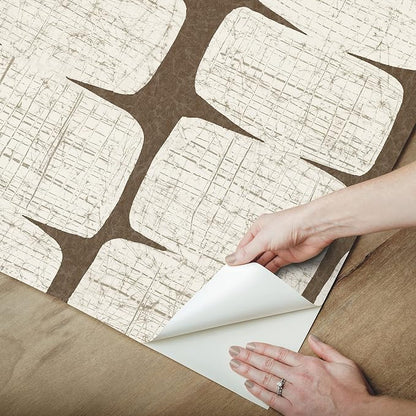 RoomMates RMK12349PL Mid-Century Beads Peel and Stick Wallpaper - Image 3