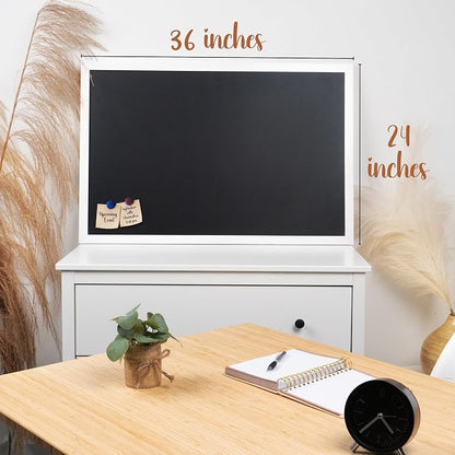 Loddie Doddie Magnetic Chalkboard & Magnet Board - 36 in x 24 in - Image 3