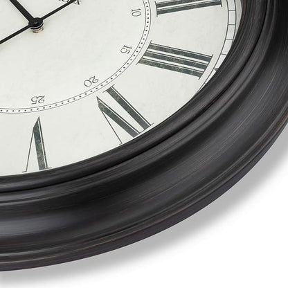 Westclox 32213VBK 24 inch Traditional Wall Clock Battery-Operated Clock - Image 3