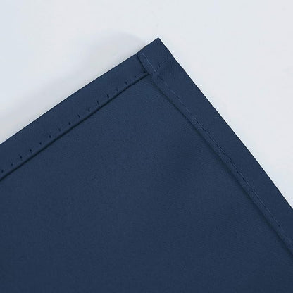 LEMOMO Navy Blue Blackout Curtains 34 x 84 Inch Length/Set of 2 Curtain - Image 8