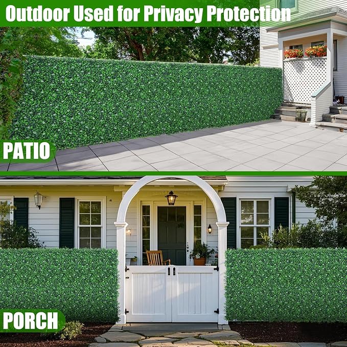 EverNture 71"x144" Grass Wall Panels, Artificial Grass Backdrop, Fake Greenery - Image 7