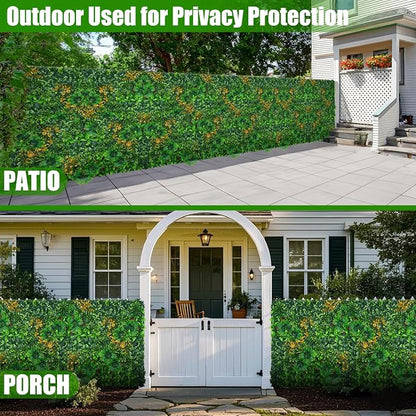 Grass Wall Panels, UV-Anti Faux Greenery Plant Boxwood Panels - Image 7