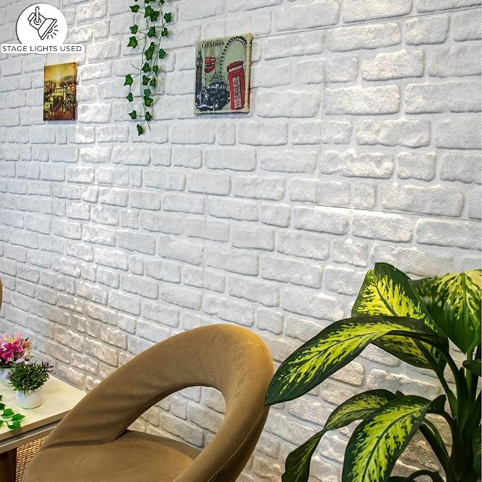 Dundee Deco 3D Wall Panels Faux Brick - Image 4