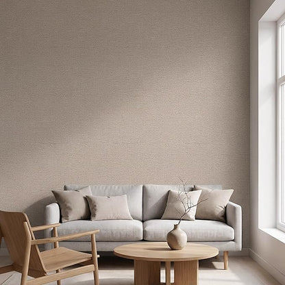 WADILE Grasscloth Peel and Stick Wallpaper 15.7in x 78.7in, Textured Contact - Image 3