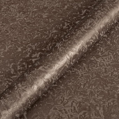 Abyssaly Brown Peel and Stick Wallpaper Vintage Embossed Floral Contact Paper by Abyssaly