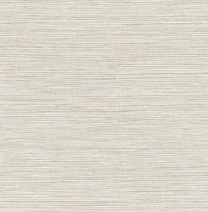 RoomMates Neutral Dimensional Grasscloth Peel and Stick Wallpaper, RMK12682PLW by RoomMates