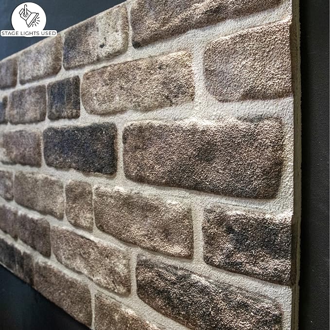 Dundee Deco 3D Wall Panels Faux Brick - Image 7