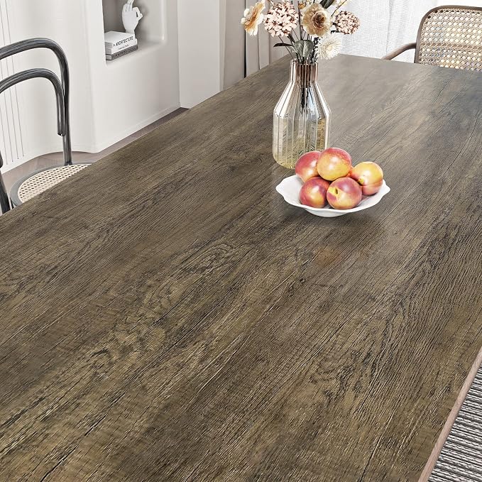 WESTICK 24"x394" Large Wood Contact Paper Peel and Stick Countertops Brown Wood - Image 2
