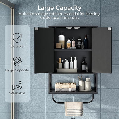 MAHANCRIS Bathroom Wall Cabinet - Image 4