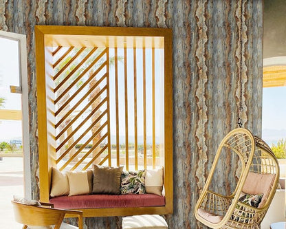 FLFK Rustic Wood Wallpaper, Peel and Stick Wood Grain Wall Mural - Image 6