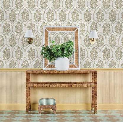 NuWallpaper x Society Social Floral Bazaar Ochre Peel and Stick Wallpaper - Image 3