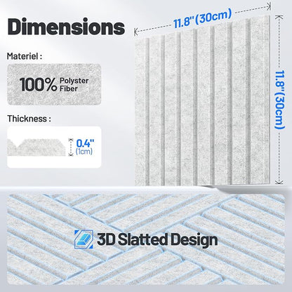 12 Pack Sound Proof Foam Panels - Image 7