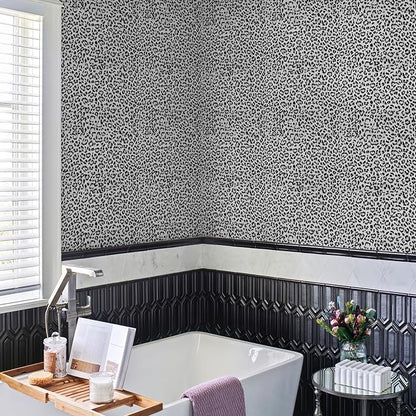 Leopard Print Peel and Stick Wallpaper, Waterproof Removable Self Adhesive - Image 7