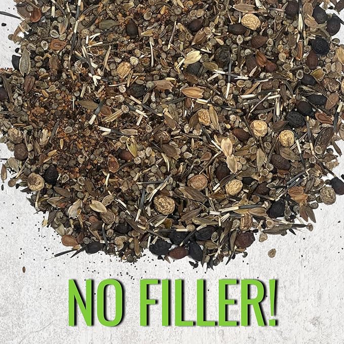 Seed Needs Wildflower Seeds Hummingbird and Butterfly Seed Mix | 5 Packs (1 Ounce Each) No Filler 23 Varieties Garden Seeds Annual & Perennial Species | Pollinator Attracting Flower Seed | Bulk