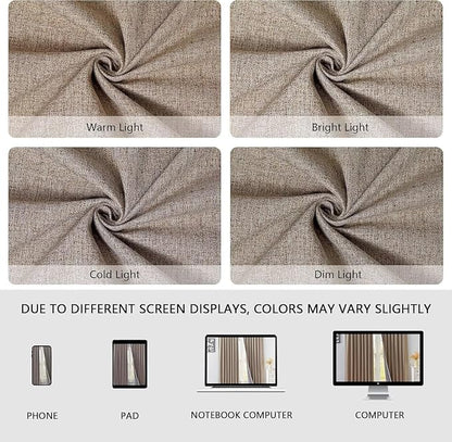 Blackout Curtains Customsize for Bedroom, 100% Black Out Curtains 1 Panel - Image 9