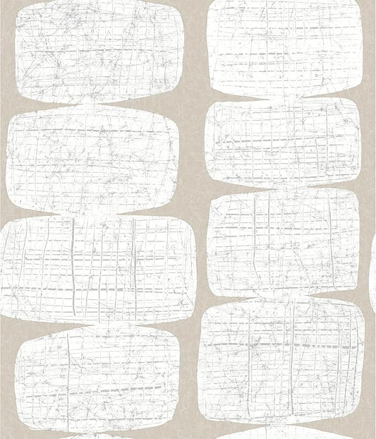 RoomMates RMK12347PL Mid-Century Beads Peel and Stick Wallpaper - Image 2