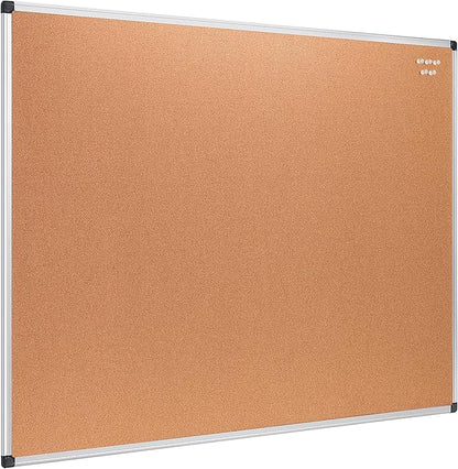 Amazon Basics Rectangular Bulletin Board, Cork Board by AmazonBasics