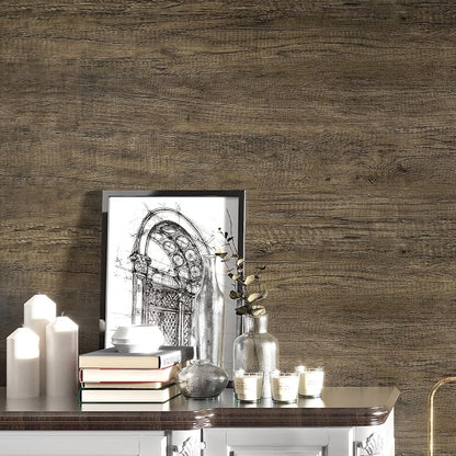 WESTICK 24"x394" Large Wood Contact Paper Peel and Stick Countertops Brown Wood - Image 7