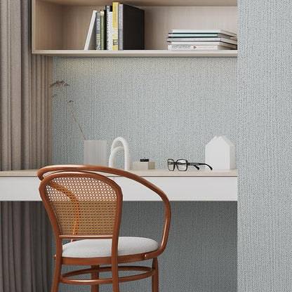 24"x393" Grasscloth Peel and Stick Wallpaper Fabric Textured Contact Paper - Image 8